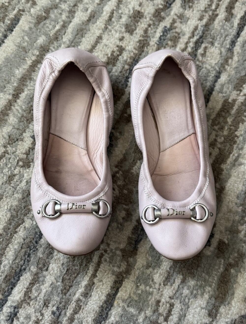 Christian Dior - Women’s Pink ballet flats Size EU 39 1/2